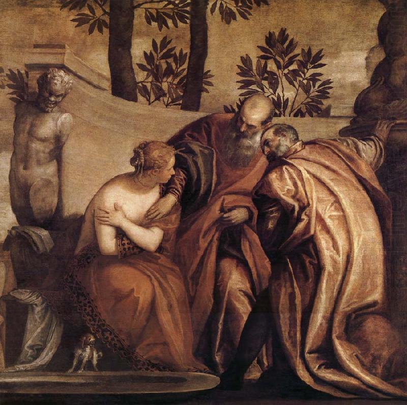 Paolo Veronese Suzanne et les vieillards oil painting picture